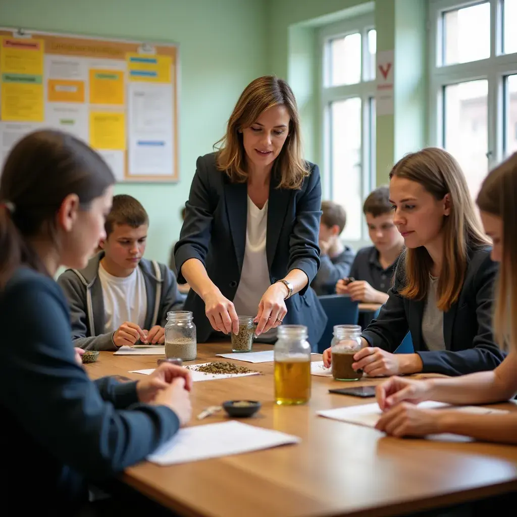 Két csésze forró tea, mellette egészséges ételek a szív védelmében.