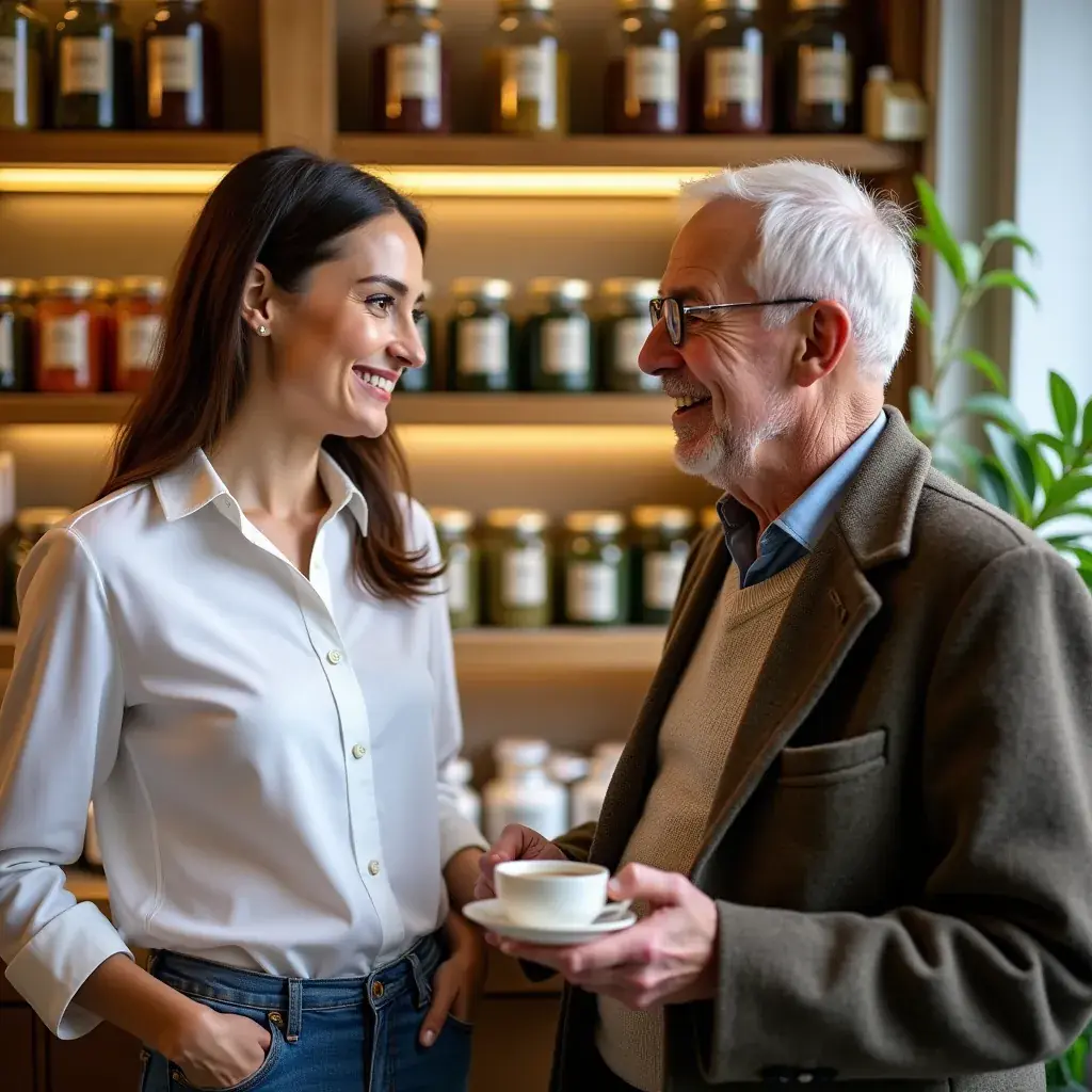 Szívbarát gyógynövényekből készült tea, friss zöld színben.